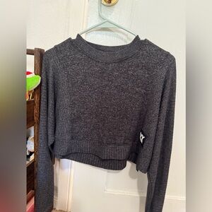 Ivy Park- Oversized crop crewneck sweater- EUC